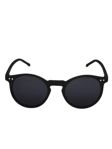 Superray PT941-Black Round Sunglasses for Men & Women - 14439148 - Very Small Image - 1