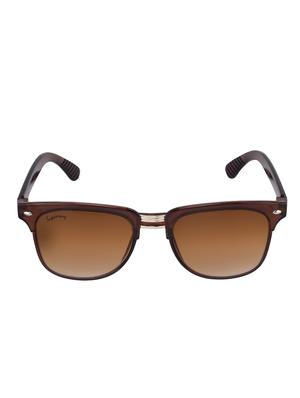 Superray CB904-Brown Club Wayfarer Sunglasses for Men & Women - 14439156 - Standard Image - 1