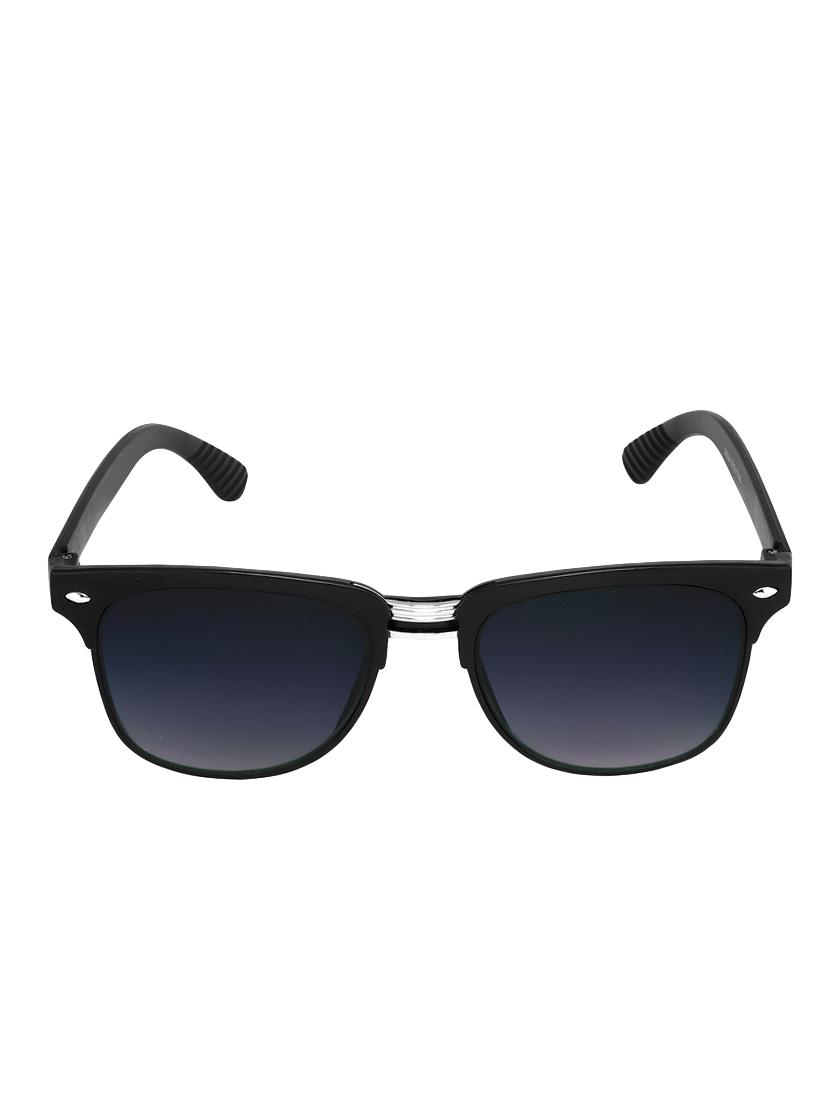 Superray CB905-BLU-BK Black Club Wayfarer Sunglasses for Men & Women - 14439157 - Zoom Image - 1