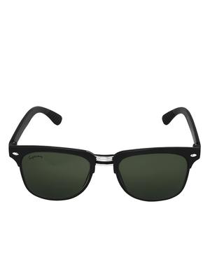 Superray CB905-GRN-BK Black Club Wayfarer Sunglasses for Men & Women - 14439158 - Standard Image - 1