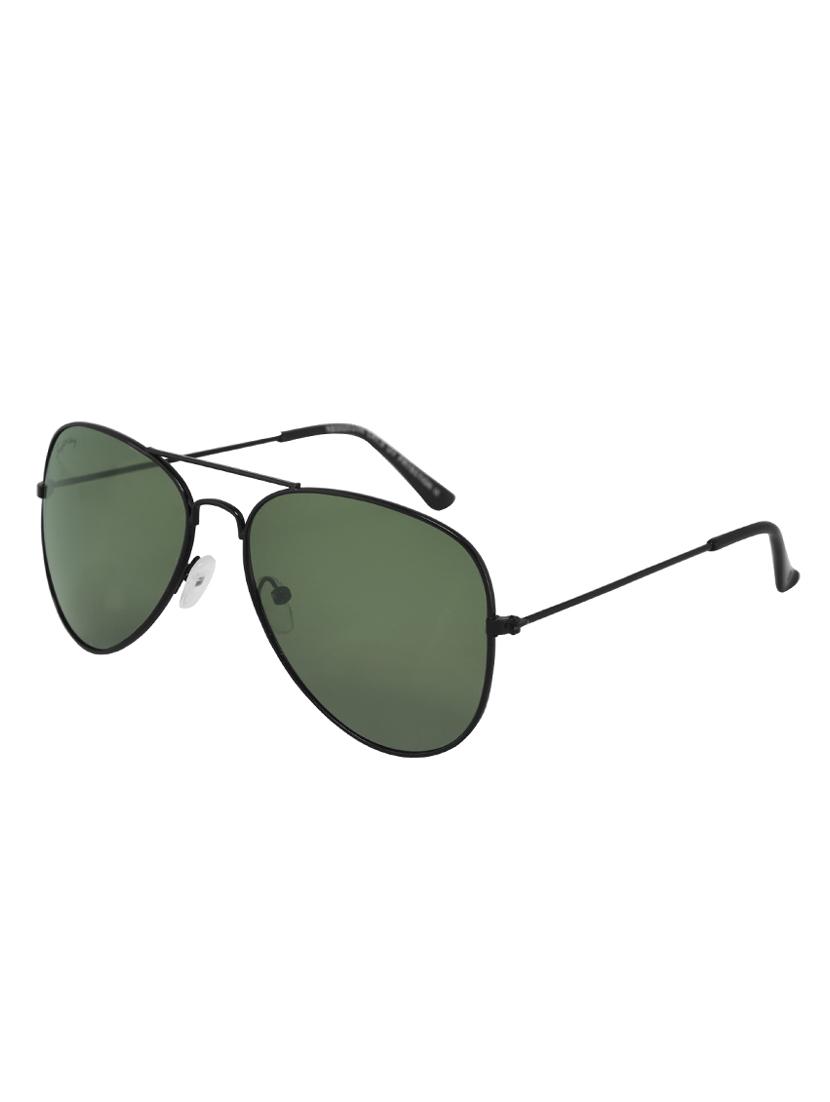 superray av921-grn-blk aviator style sunglasses for men & women - 14439165 - Zoom Image - 2