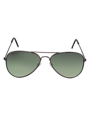 Superray AV921-GRN-GRY Aviator Style Sunglasses for Men & Women - 14439166 - Standard Image - 1