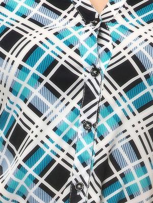 blue checkered shirt - 14439730 - Standard Image - 4