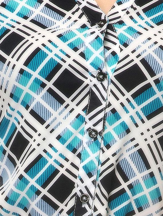 blue checkered shirt - 14439730 - Zoom Image - 4