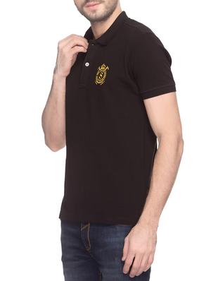 black cotton t-shirt - 14439928 - Standard Image - 2