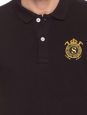 black cotton t-shirt - 14439928 - Standard Image - 4