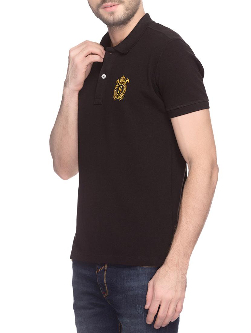 black cotton t-shirt - 14439928 - Zoom Image - 2