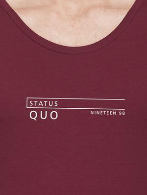 maroon solid vests - 14439951 - Standard Image - 4
