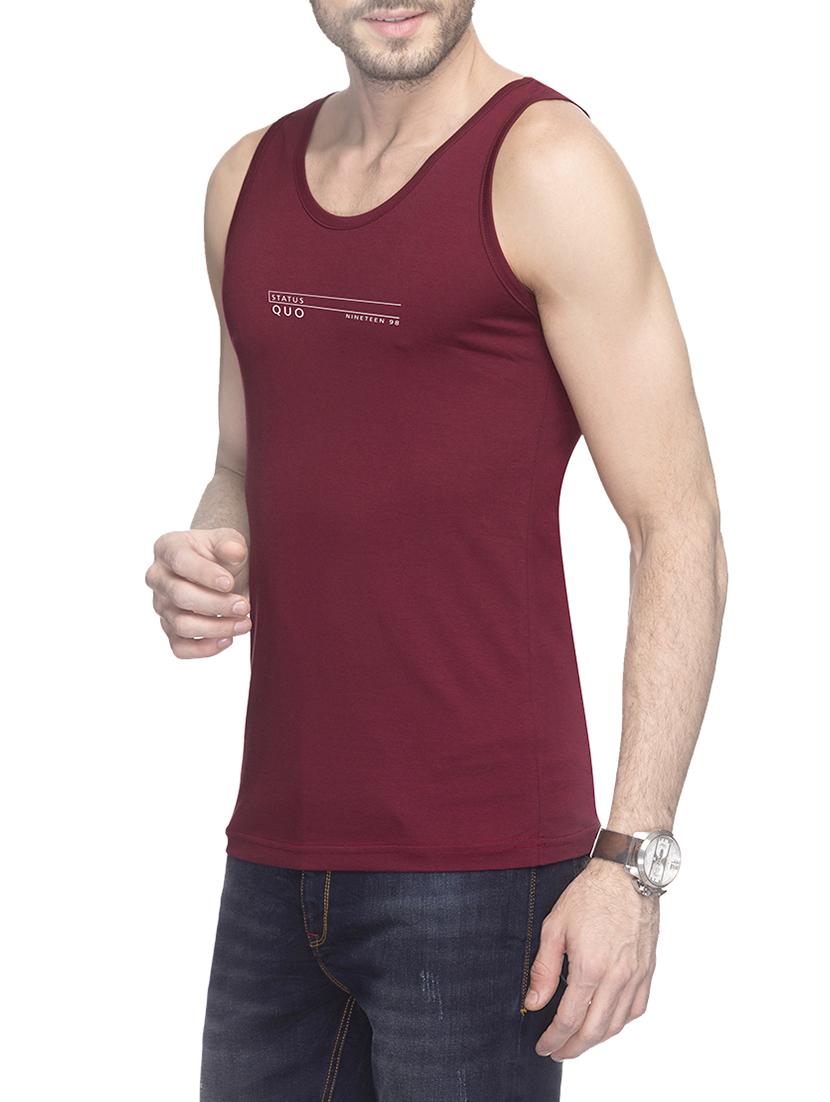 maroon solid vests - 14439951 - Zoom Image - 2