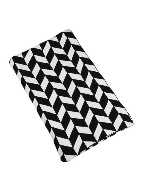 amanda cotton knitted king size bed blanket - 14440964 - Very Small Image - 1