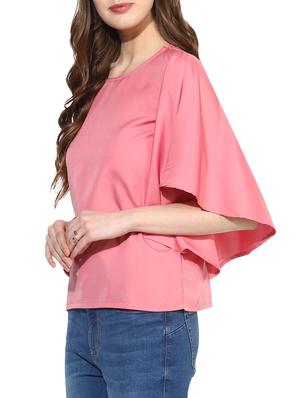 pink bell sleeved top - 14441220 - Standard Image - 2