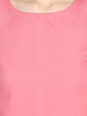pink bell sleeved top - 14441220 - Standard Image - 4
