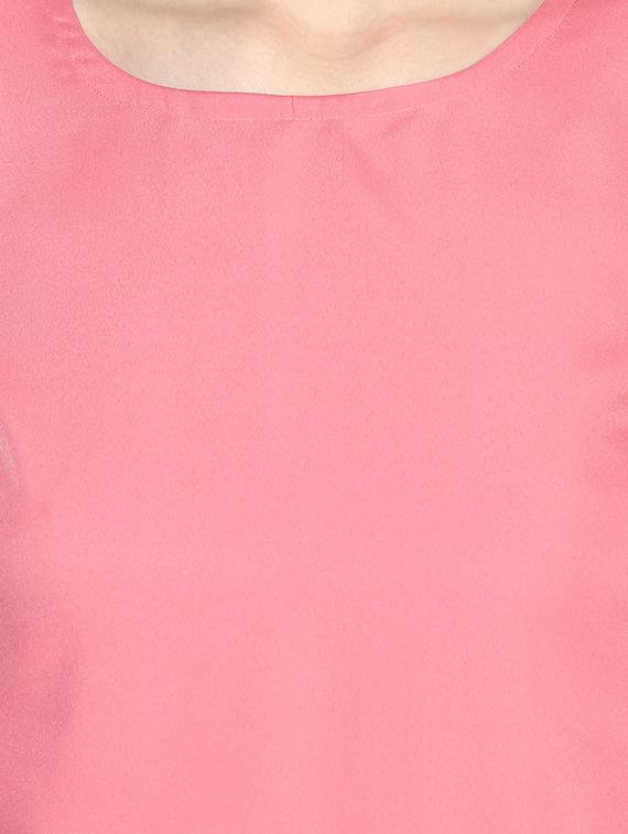 pink bell sleeved top - 14441220 - Zoom Image - 4