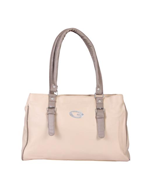 cream cotton handbag - 14442125 - Standard Image - 1