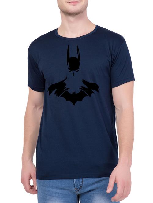 navy blue cotton character tee - 14443640 - Standard Image - 1