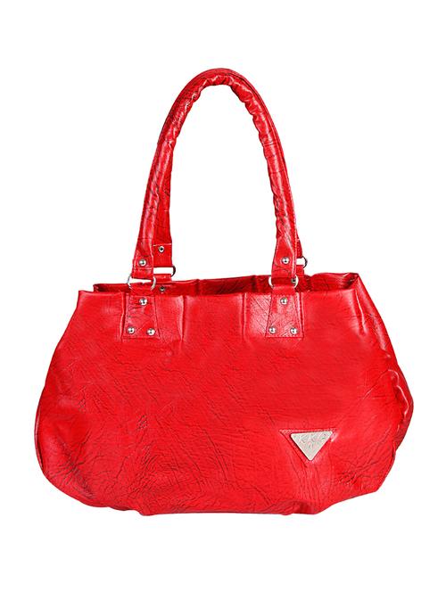 red leather regular handbag - 14443781 - Very Small Image - 1