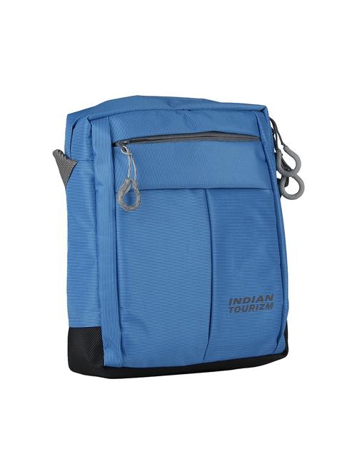 blue polyester regular sling bag - 14443838 - Standard Image - 1