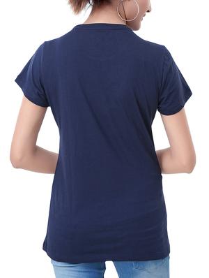 navy blue colored tee - 14444226 - Standard Image - 3