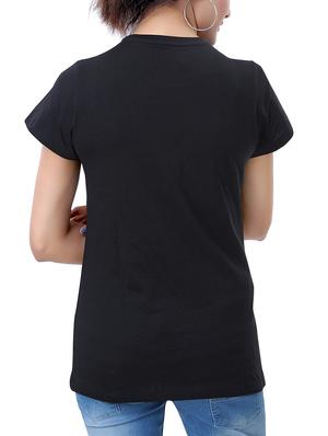 black colored tee - 14444227 - Standard Image - 3