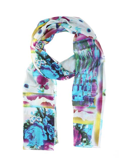 purple polyester scarf - 14444611 - Very Small Image - 1