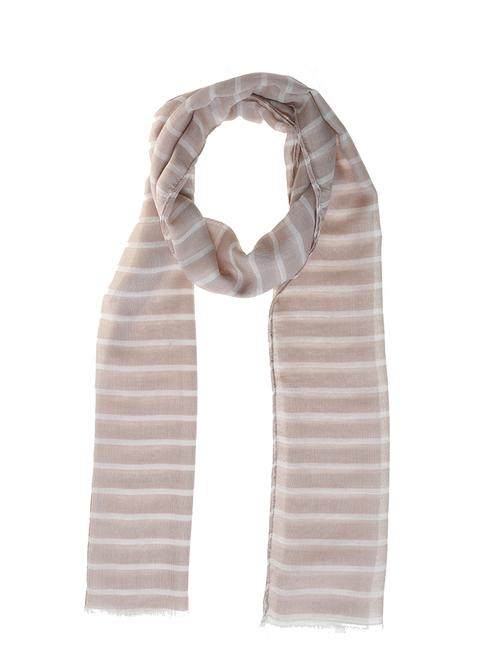 beige polyester scarf - 14444617 - Very Small Image - 1