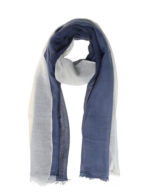 blue polyester scarf - 14444640 - Very Small Image - 1