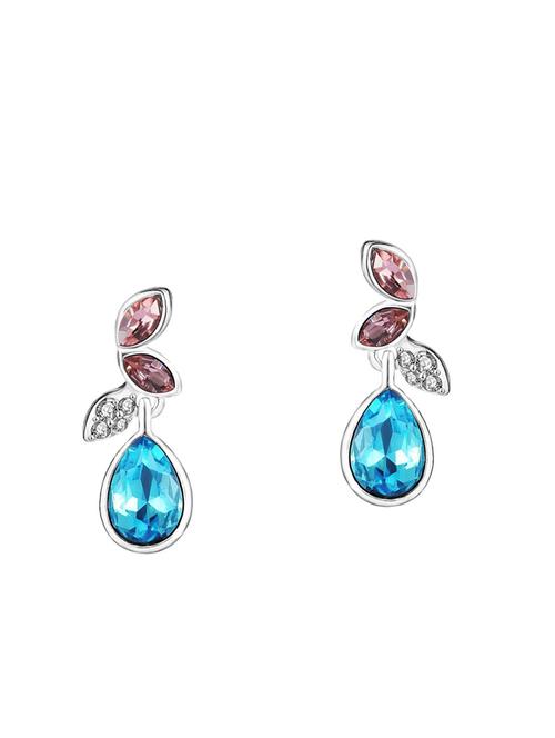 blue copper hoop earring - 14445008 - Standard Image - 1