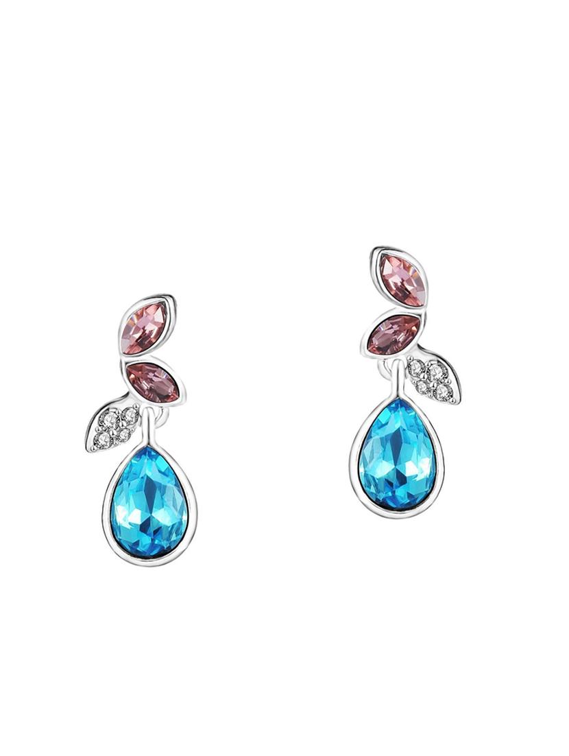 blue drop earring