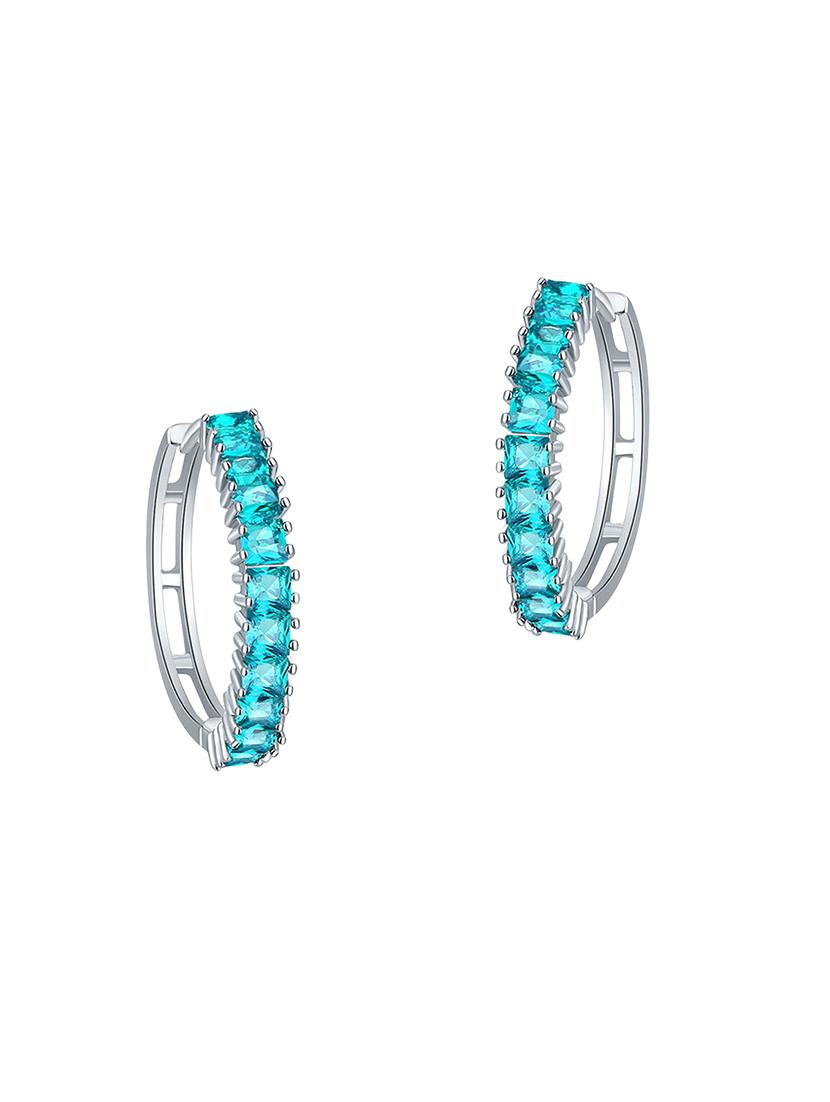 blue copper studs earrings - 14445073 - Zoom Image - 1