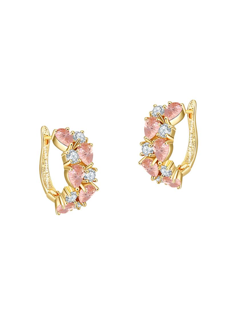 multi colored copper studs earrings - 14445106 - Zoom Image - 1