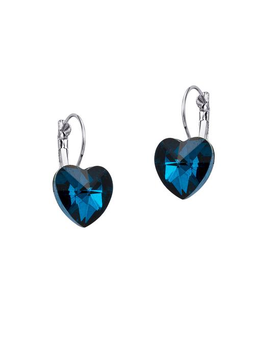 blue copper drop earrings - 14445132 - Standard Image - 1