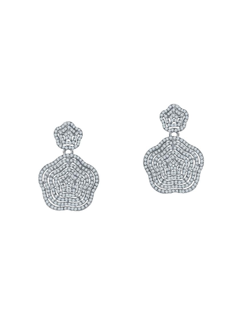 silver drop earring - 14445248 - Zoom Image - 1
