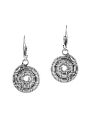 silver brass long necklace - 14445902 - Standard Image - 4