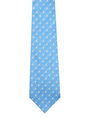 blue micro fiber tie - 14446208 - Standard Image - 3