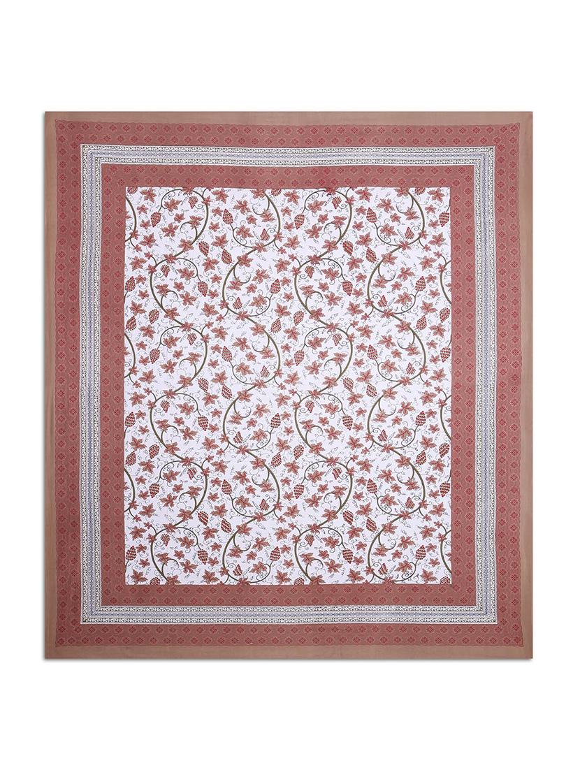 pure cotton rajasthani traditional double bed sheet with 2 pillow covers - 14446219 - Zoom Image - 2