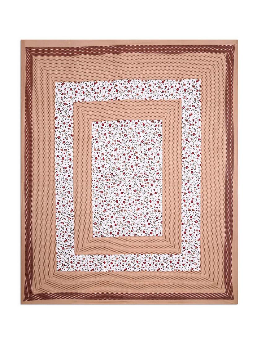 pure cotton rajasthani traditional double bed sheet with 2 pillow covers - 14446265 - Zoom Image - 2
