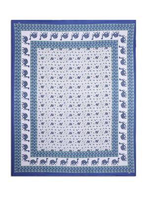 pure cotton rajasthani traditional double bed sheet with 2 pillow covers - 14446293 - Standard Image - 2
