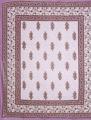 pure cotton rajasthani traditional double bed sheet with 2 pillow covers - 14446298 - Standard Image - 2