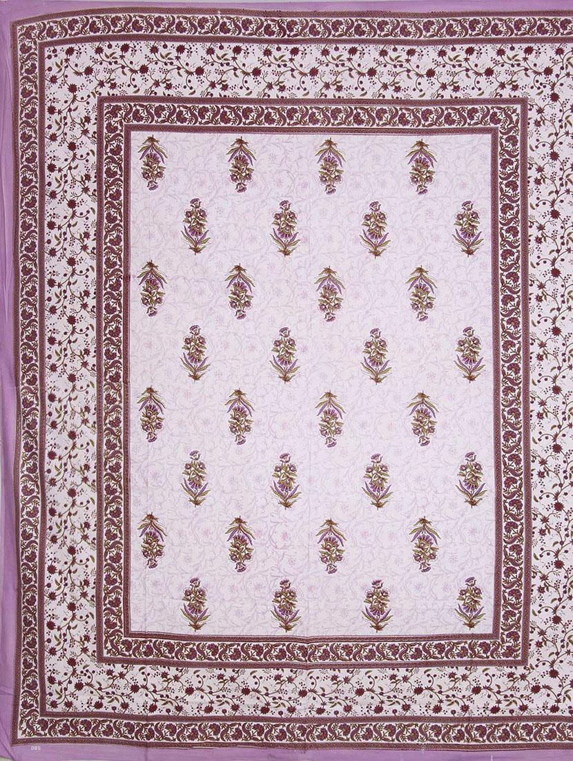 pure cotton rajasthani traditional double bed sheet with 2 pillow covers - 14446298 - Zoom Image - 2