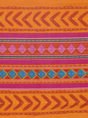 pure cotton rajasthani traditional double bed sheet with 2 pillow covers - 14446476 - Standard Image - 2