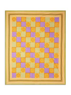 pure cotton rajasthani traditional double bed sheet with 2 pillow covers - 14446571 - Standard Image - 2