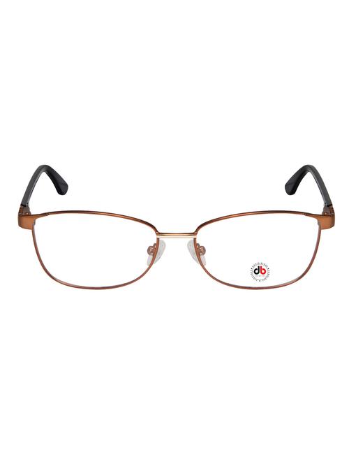 david blake copper oval full rim eyeframe - 14448168 - Standard Image - 1