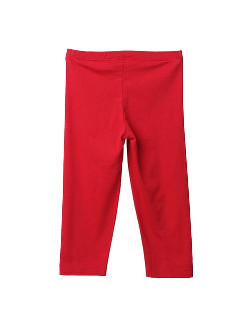 red cotton legging - 14448354 - Standard Image - 1