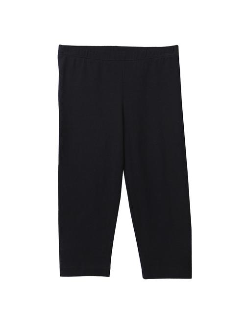 black cotton legging - 14448356 - Standard Image - 1