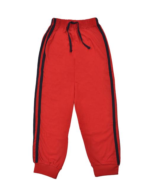 red cotton track pant - 14448508 - Very Small Image - 1