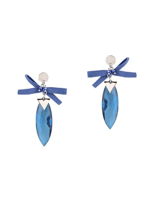 multi metal drop earring - 14448697 - Very Small Image - 1