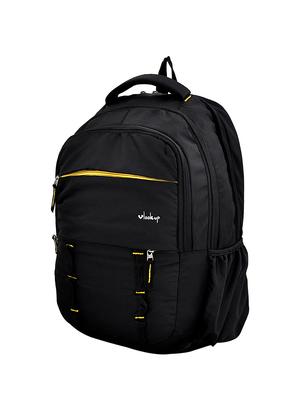 black polyester backpack - 14449738 - Standard Image - 4