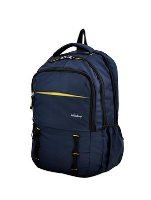 blue polyester backpack - 14449739 - Standard Image - 4