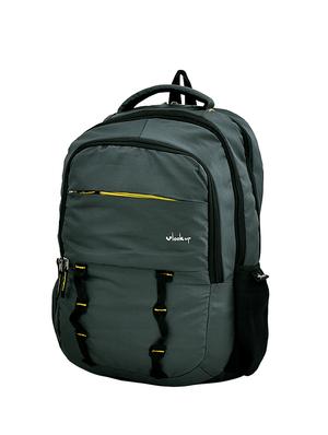 grey polyester backpack - 14449740 - Standard Image - 4