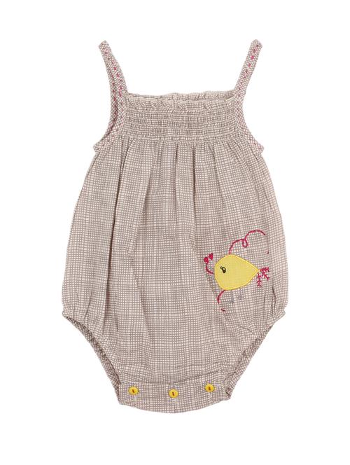 brown cotton onesies - 14450088 - Standard Image - 1